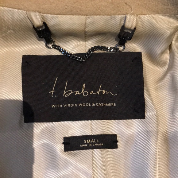 Babton virgin wool pea coat. Size small - Picture 3 of 5